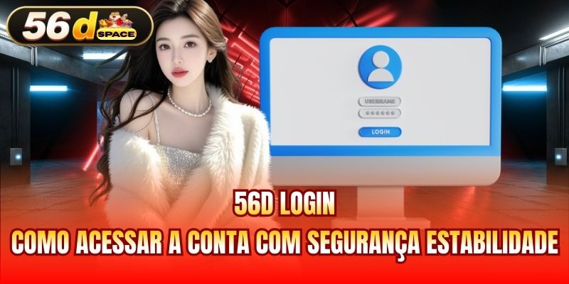 56D Login - Como Acessar a Conta com Segurança Estabilidade